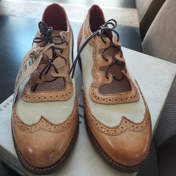 Bed Stu Shoes - NIB Bed Stu Doris oxfords, 38/7.5